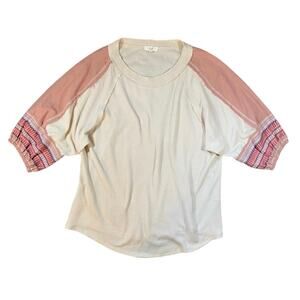 Easel Sunny Day Oversized Thermal Shirt - L